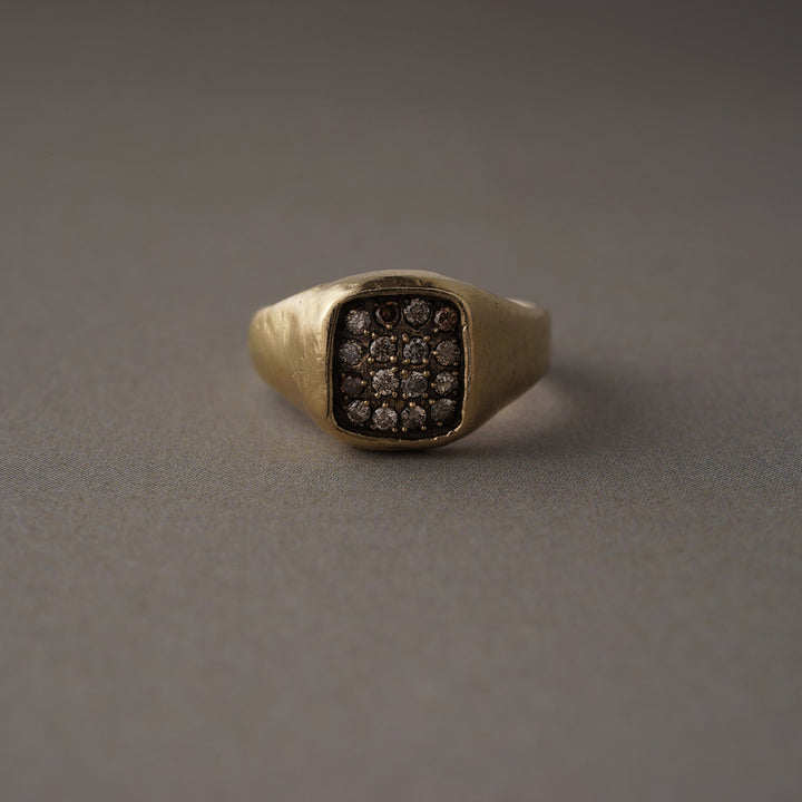 noguchi bijoux ダイヤ リング 6号K14YG noguchi bijoux ダイヤ リング 6号K14YG