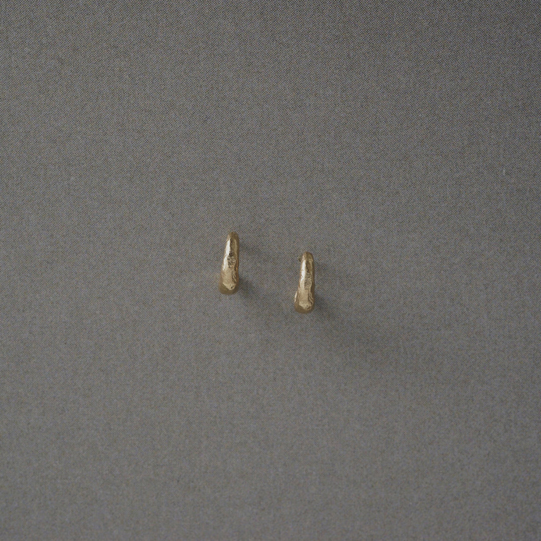 noguchi BIJOUX ノグチ ゴールド フープ ピアス “Matiere